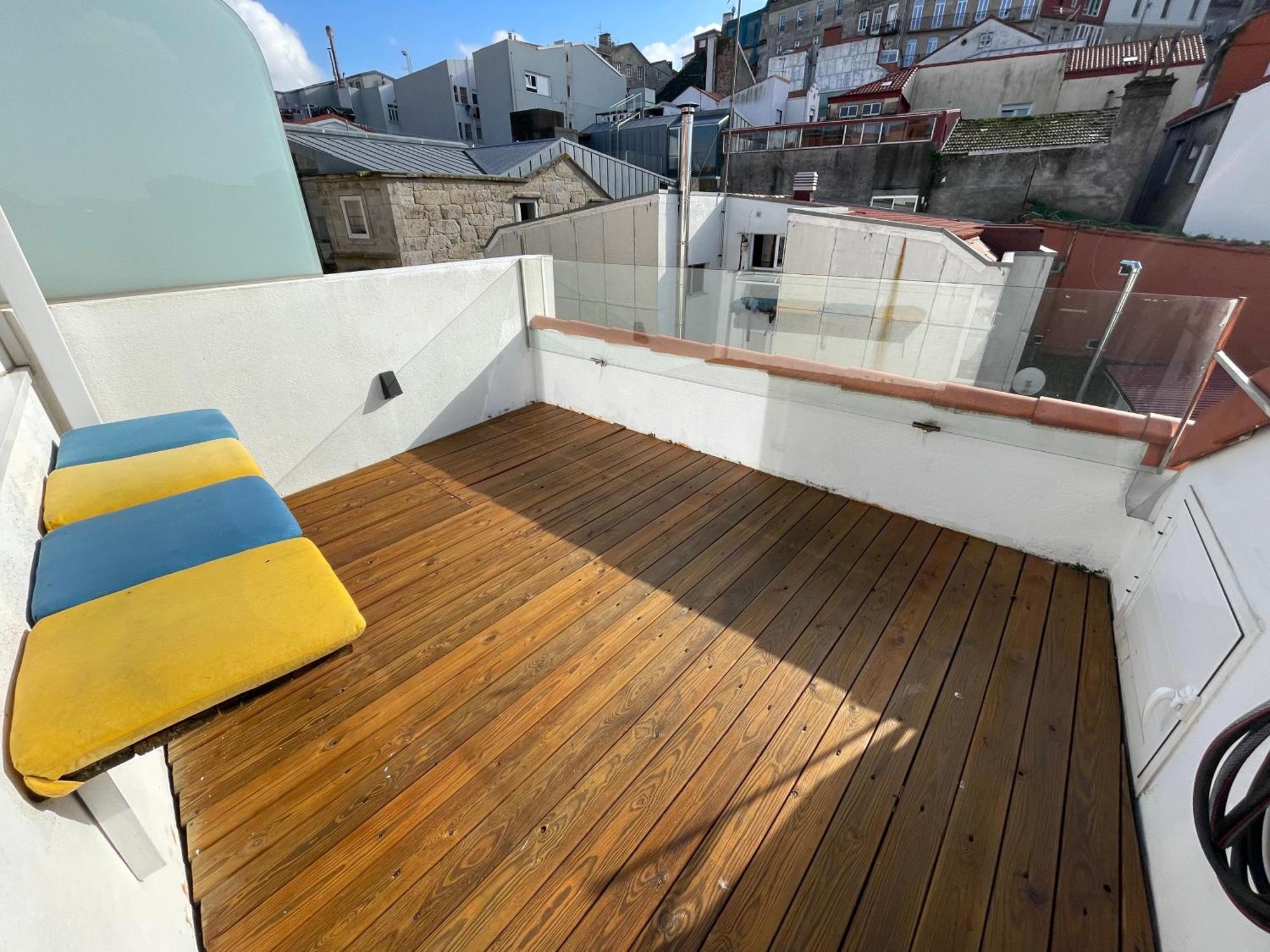 Corazon Casco Viejo Atico Apartment Vigo Bagian luar foto