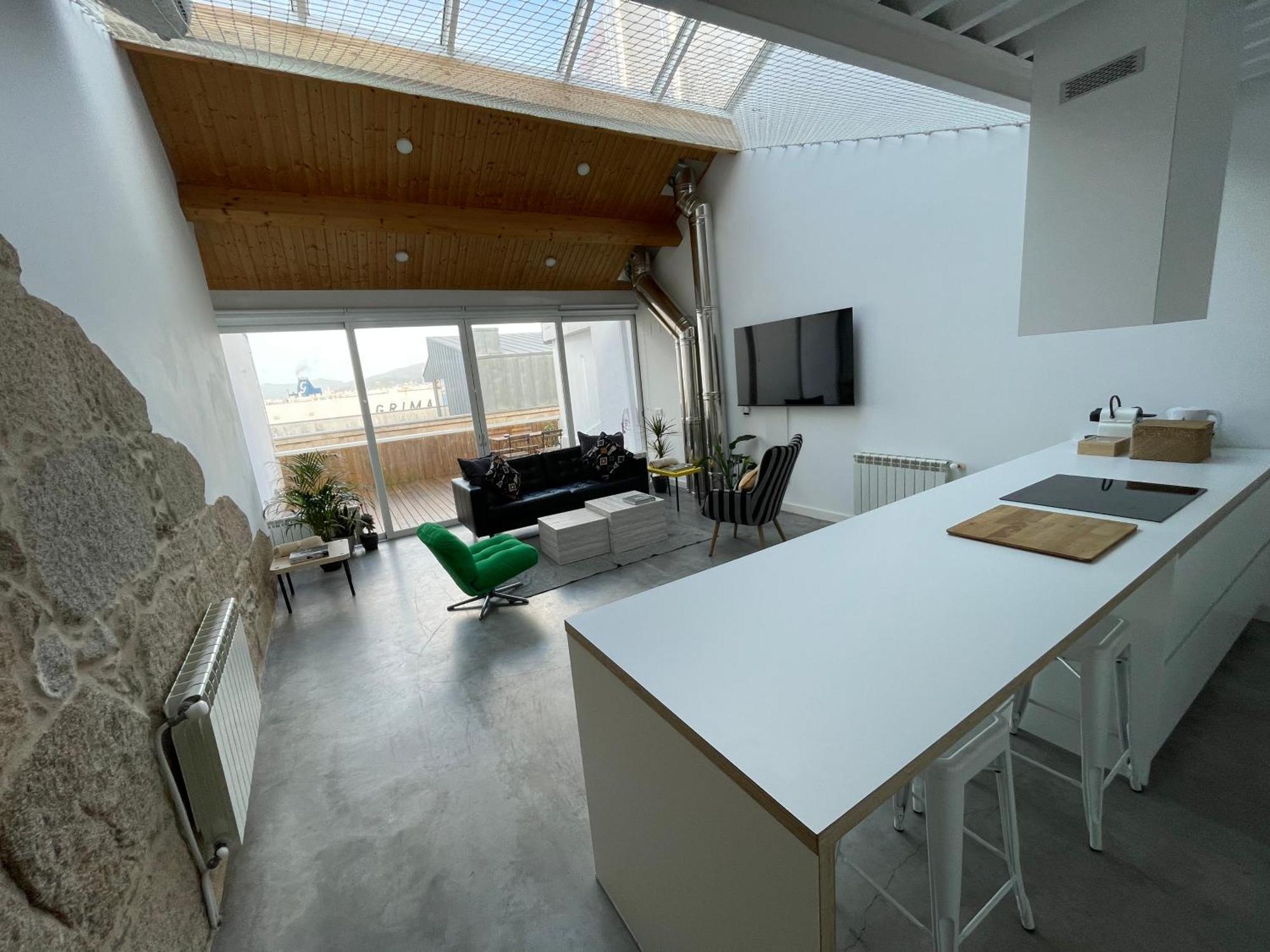 Corazon Casco Viejo Atico Apartment Vigo Bagian luar foto
